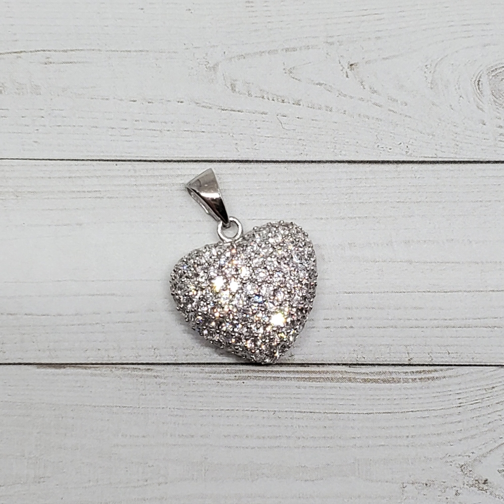 Adore 925 Sterling Silver Heart Pendent